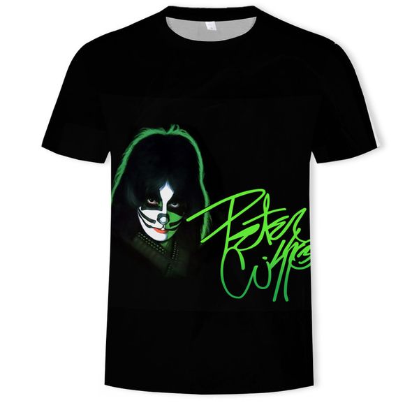 

mens designer cartoon character digital 3dprint short sleeve t-shirt wearyj0j, White;black