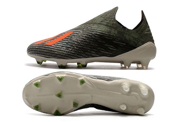 

new 2019 mens soccer shoes x 19 fg nemeziz soccer cleats x 18 fg football boots scarpe calcio, Black