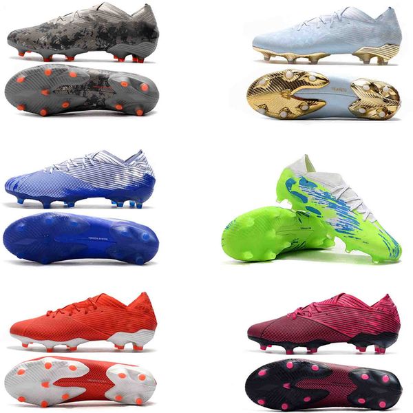 

nemeziz 19+ мужские nemeziz 19,1 футбольные бутсы fg 302 перенаправление обновления обувь на открытом воздухе бутсы dark script проводная вн