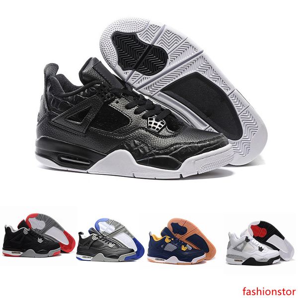 

sports 4 basketball trainers brand game men sport shoes new style red pink black color famous female shoes size 41-47