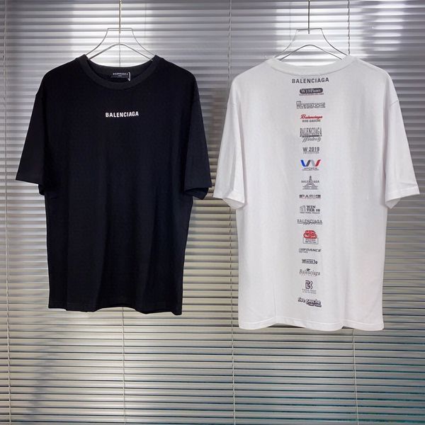 

2020ss spring and summer men's new short sleeves, factory side large shipping mark, perfect details show noble quality m3xl&070, Black
