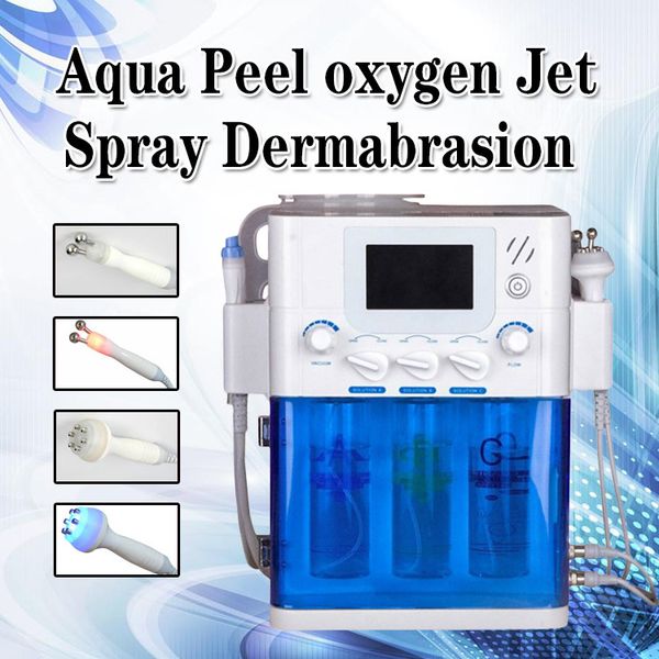 

2020 новый hydrafacial микродермабразия рф био-лифтинг spa машина для лица аква лица очистки воды машина hydro peel пилинг дермабразия, Black;white