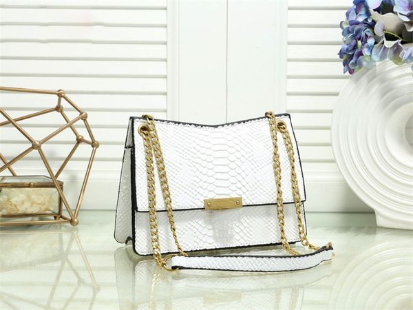 

designer -fashion chain bag cross body pure color womens designer shoulder bag chain handbag luxury crossbody lady tote bags