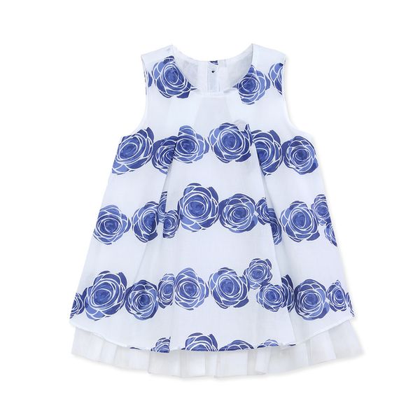 

brand vest dress new 2019 summer a-line dress girl baby 100% cotton princess dresses for 1-4 years old toddler clothes gdr580, Red;yellow