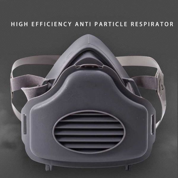 

paint spraying anti dust mask industrial protective safety gas mask half face respirator