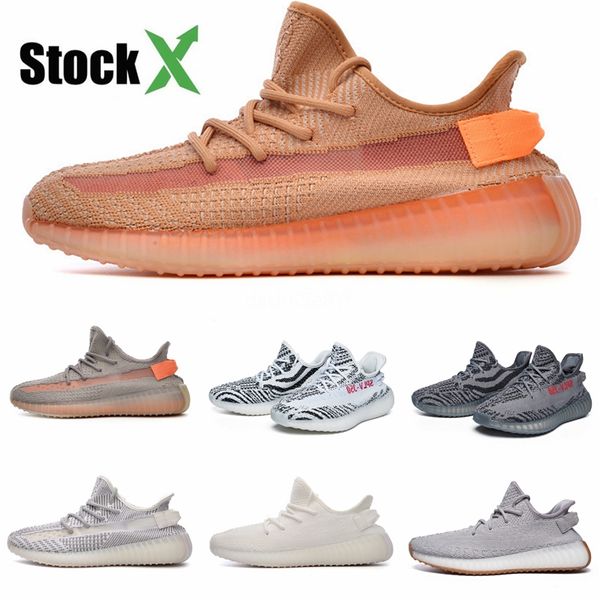 

new fashion kanye west zebra basketball quantum runnning shoes static reflective sports trainer designer sneaker eg1535 eg1535 #qa441