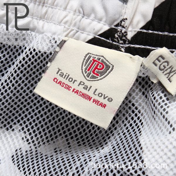 

tailorpallove child casual printed beach shorts loose women's large size quick drying pants 9-11-13, Blue