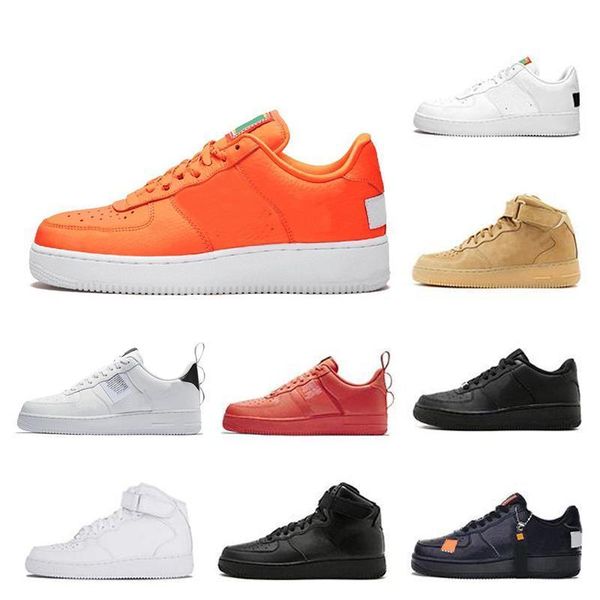 

2019 utility red black white running shoes just orange wheat black white men high low cut trainers sports sneaker for quality