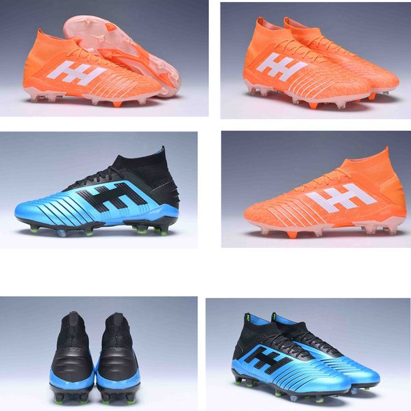 

2019 new predator 19+ 19.1 pogba mens bluewhite fg football boots virtuso red black kids soccer cleats high ankle chaussures shoes