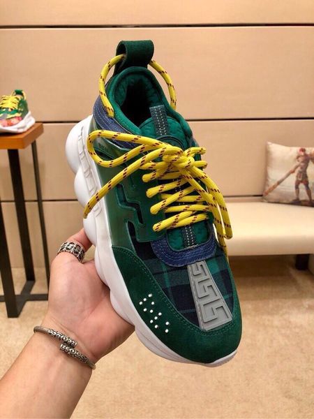 

dhl 2020 platform men's shoes new fashion casual sneakers retro basketball shoes triple golden peas couple shoes04, Red;white