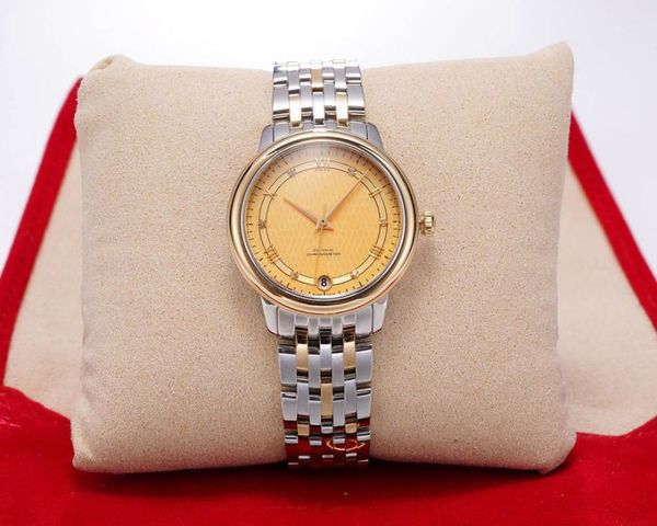 

women watches 2892 automatic movement 32.7mm 316l steel band sapphire crystal women wristwatches 424.20.33.20.58.0031, Slivery;brown