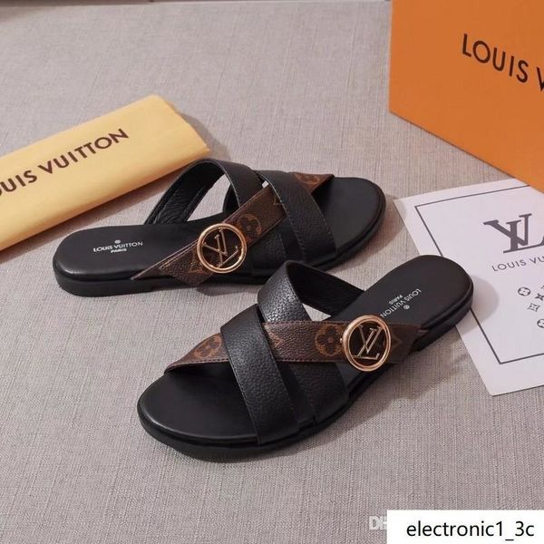 

newst shoes women bom dia flat mule slide sandal fashion lady letter print leather rubber sole slipper with 35-42 with box