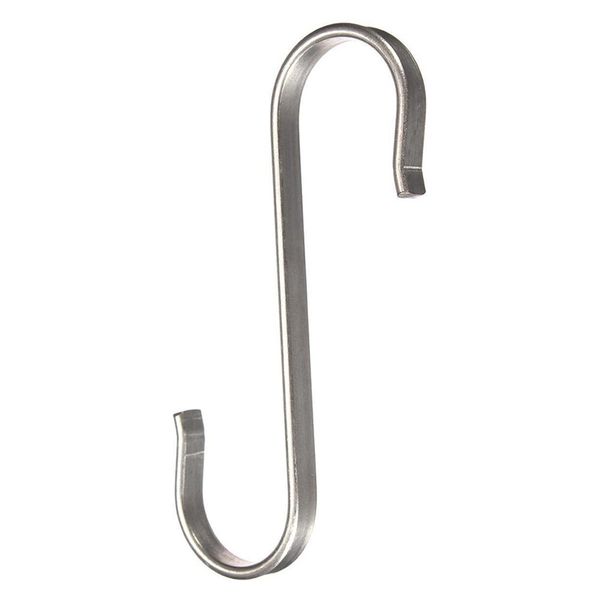 

10 pcs s hook towel hooks kitchen hook clothes towel rail stainless steel