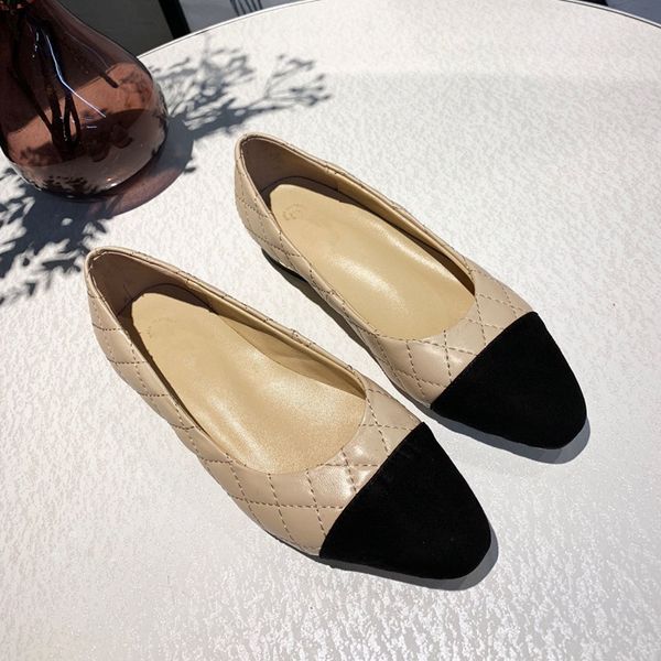 

aNew поверх кожаного дизайна бренда женские туфли на плоской подошве повседневная