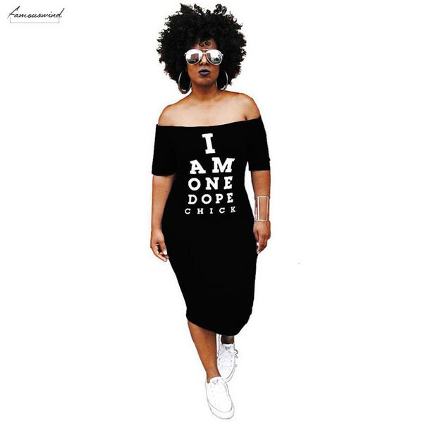 

plus size bodycon dress autumn off shoulder slash neck short sleeve dress casual letter printed party women dresses, Black;gray