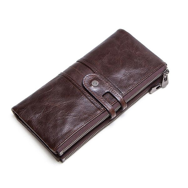 

leather women wallet long clutch lady wallet money bag coin purse ladies fashion zipper pu leather, Red;black