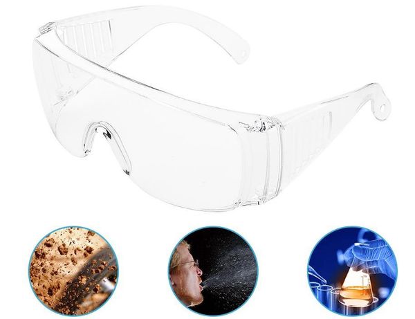 

safety goggles glasses eyewear enclosed antifog protective medical lab eye protection anti-dust wind proof virus dhl shipping