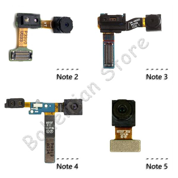 

10psc for samsung galaxy note 2 3 4 5 n9005 n910c n910f n920f n920c front camera ribbon flex cable