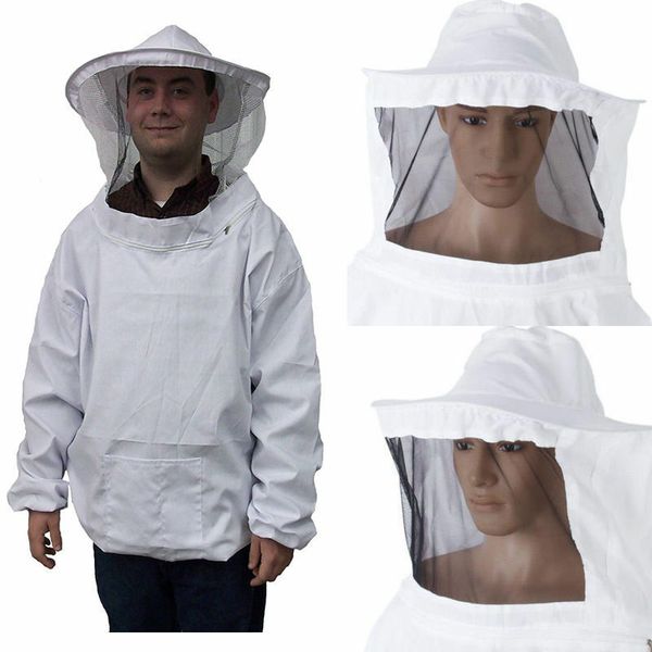 

protective beekeeping jacket veil smock equipment bee keeping hat sleeve suit