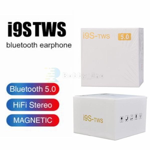 

I9 tw 5 0 earphone headphone tereo tw earbud for all phone with charging box wirele bluetooth headphone