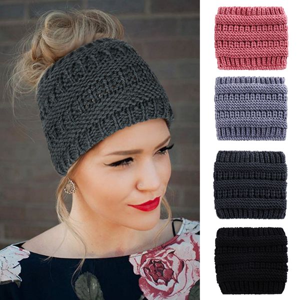 

women knitted headband winter ear warmer headwrap hairband for ladies elastic crochet fashion hair band head wrap accessories