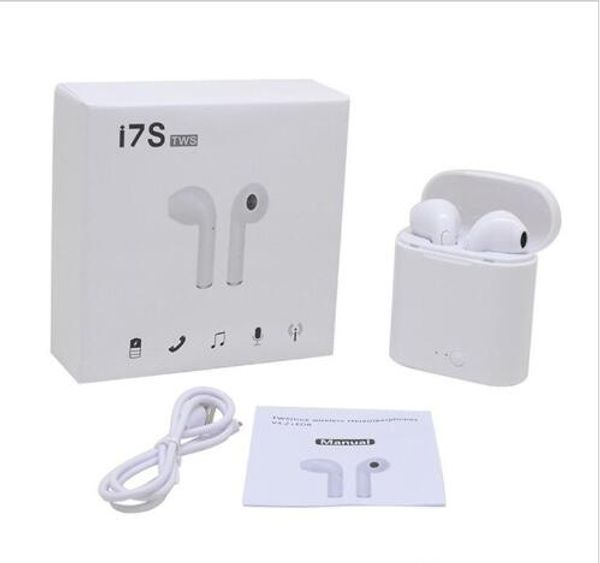 

Горячий i7s TWS Earbuds Bluetooth 5,0 In-Ear Stereo Wireless Bluetooth наушники с микрофоном для iPhone Xs Air Smart Pho