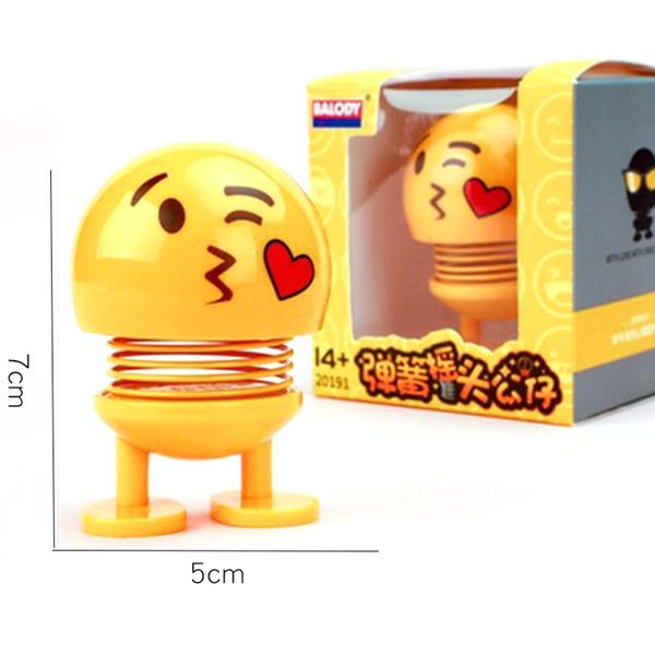 

car swing jewelry spring shake head doll decoration creative deskbling girl accessories interior dashboard toys cuteornament