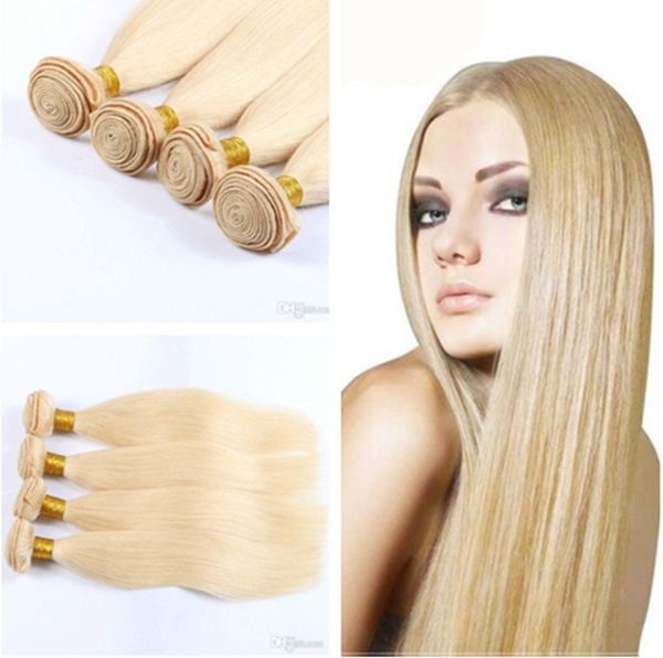 2019 8a Indian Raw Virgin Human Hair 8 30inch 613 Blonde Straight