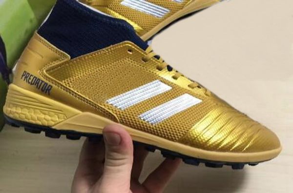 

Top 2019 men Predator Tango 18.3 TF Soccer Shoes,Trainers athletic best sports running shoes for men boots,Training Sneakers jogging shoes