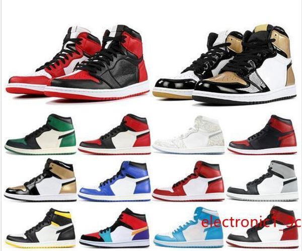 

мужская обувь для баскетбола 1 высокой og 1s дешевых запретил игру obsidian unc маточной атлетики sneaker top 3 mens размера спортивного тре