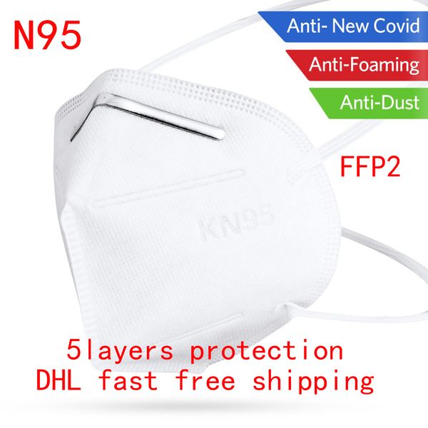 

ffp2 маска респиратор фильтр 5 слоев защиты n95 маски анти-бактериальных mascarillas ffp3 mascarillas dhl бесплатная доставка