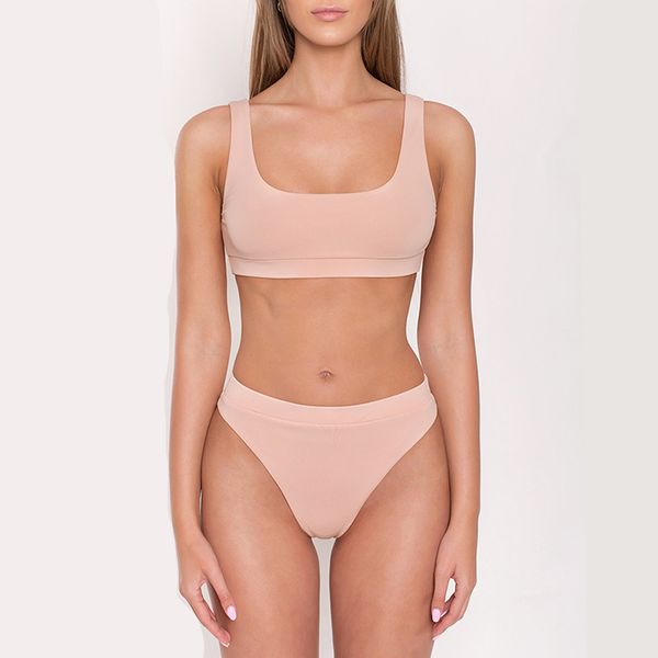 

women high waist micro bikinis 2020 solid swimsuit thong push up swimwear brazilian mini bikini set bath swim suit biquini, White;black