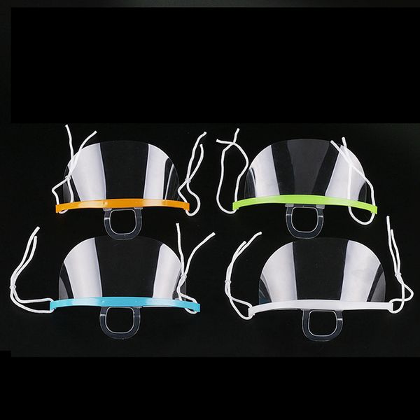 

рот кос служба охраны маска используется в ресторане отель прозрачной пластмассы маску для лица для кук официант / официантка бар антиобледи