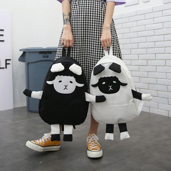 

2020 new women's backpack korean cute ladies backpack fashionable and simple ladies