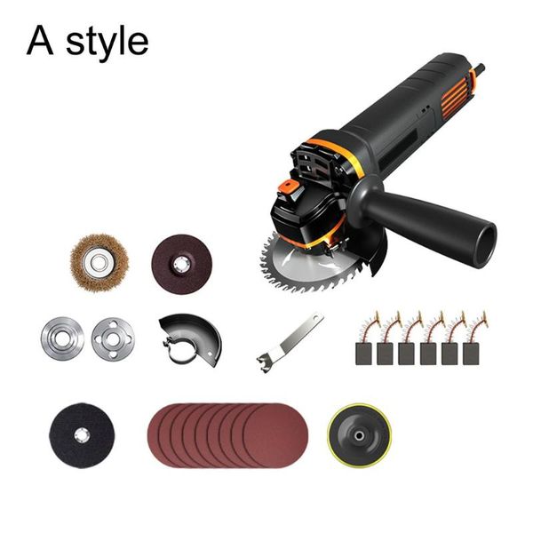 

2000w angle grinder cutting polishing wood metal grinding machine power tool us plug 25pcs/set