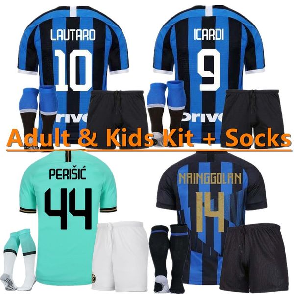 

2019 lautaro zanetti inter ma hup milan 20th anniver ary politano occer jer ey 19 20 icardi peri ic football hirt men kid kit uniform