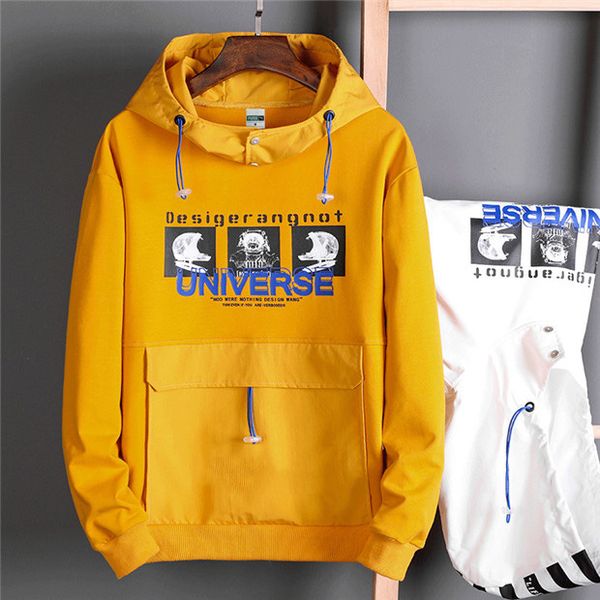 

2019 конструктор мужские woemens марка пуловер толстовки вскользь с длинным рукавом блуза топ высокого качества толстовки толстовки размер m, Black