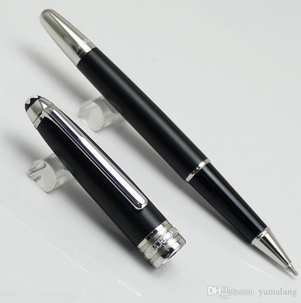 

luxury mt brands meisterprice #163 matte black rollerball pen ballpoint pen metal school office with nunber xy2006108, Blue;orange