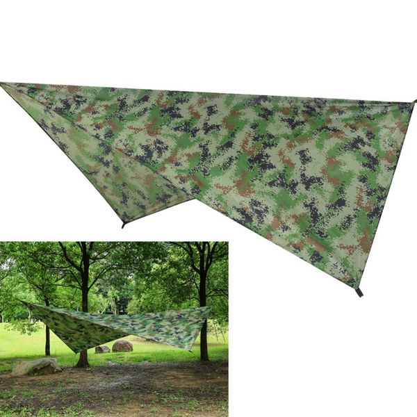 

230*140c/230*210cm awning sun shelter beach outdoor camping garden canopy sunshade hammock rain tarp waterproof tent shade