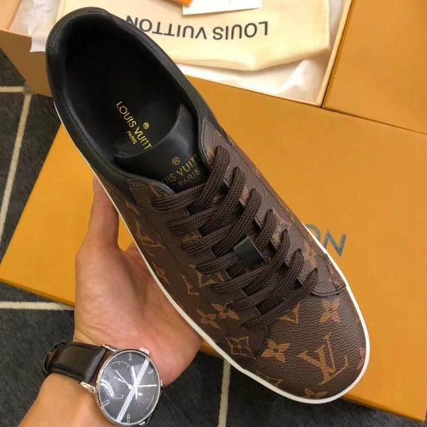 

mens casual shoes ,breathable sports platform shoes leather sneakers,comfortable flat mens shoes with box luxembourg sneaker 26, Black