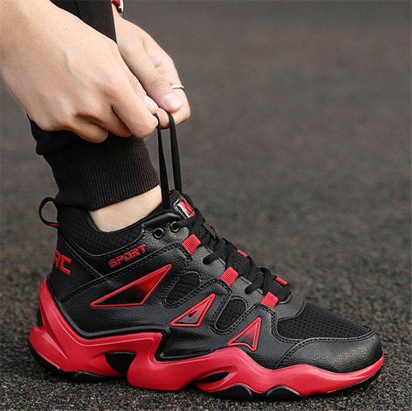 

2019 lovers white shoes with casual inkjet tide shoes men's women's student lovers shoes 39-44, Black