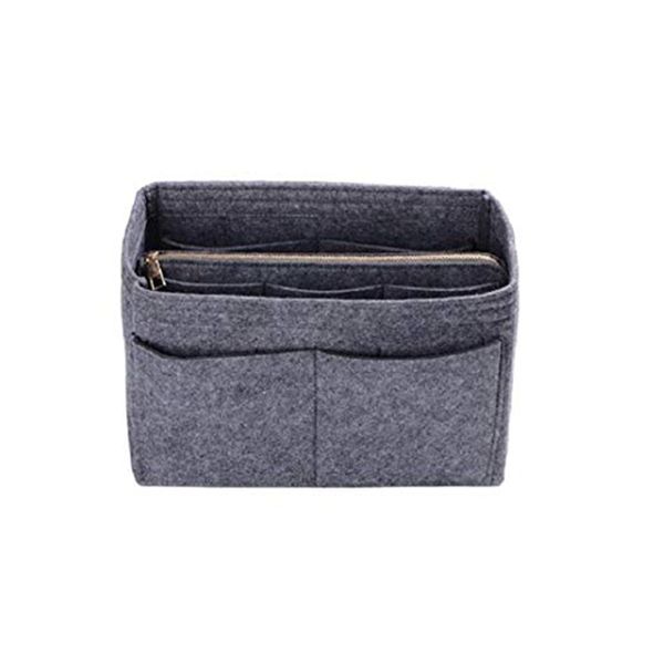 

home storage bag purse organizer felt insert bag makeup organizer inner purse portable cosmetic bags storage tote m