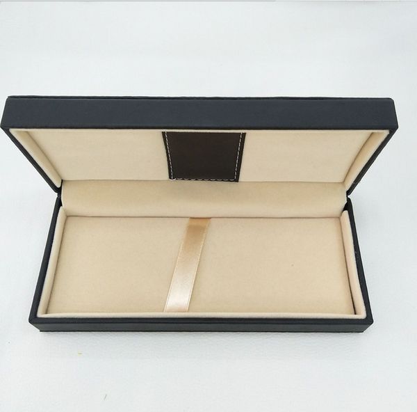 

10pcs/set black color pu leather material gift pen box wholesale high quality