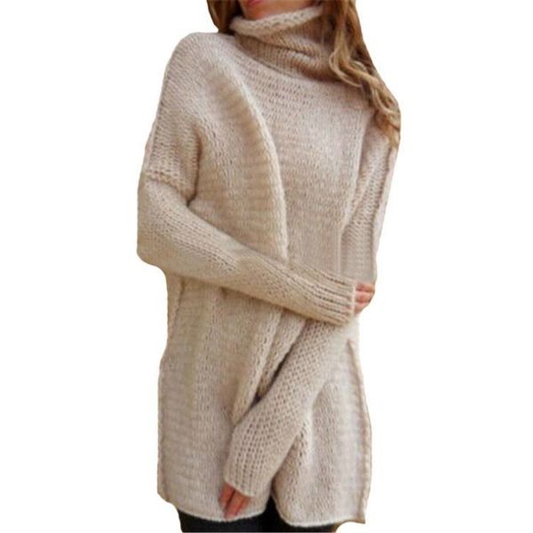 

новые женские свитера и пуловеры с водолазкой осень зима свитер женщин 2020 с длинным рукавом трикотажные женские твердые одежда, White;black