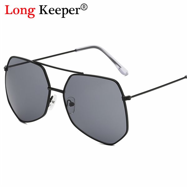 

2020 retro irregular sunglasses women metal transparent sun glasses uv400 oversized sunglases eyewear goggles, White;black