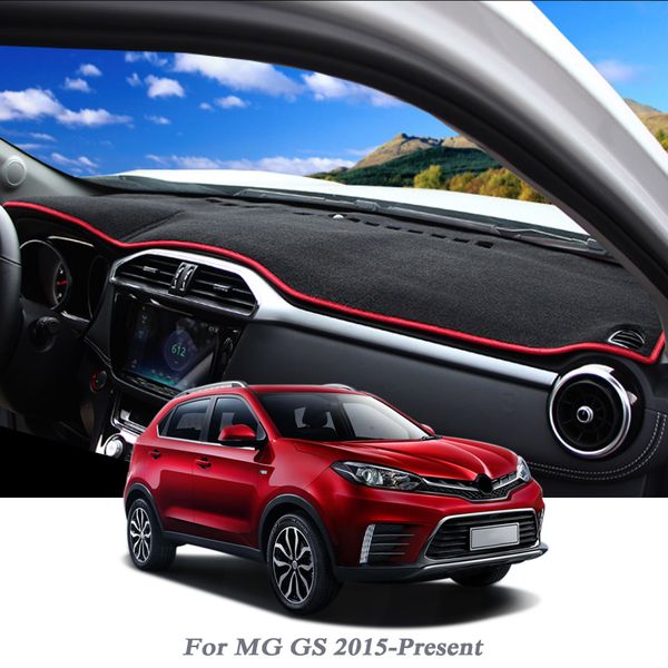 

car styling dashboard protective mat shade cushion pad rose carpet mat for mg gs 2015-present rhd&lhd internal accessories