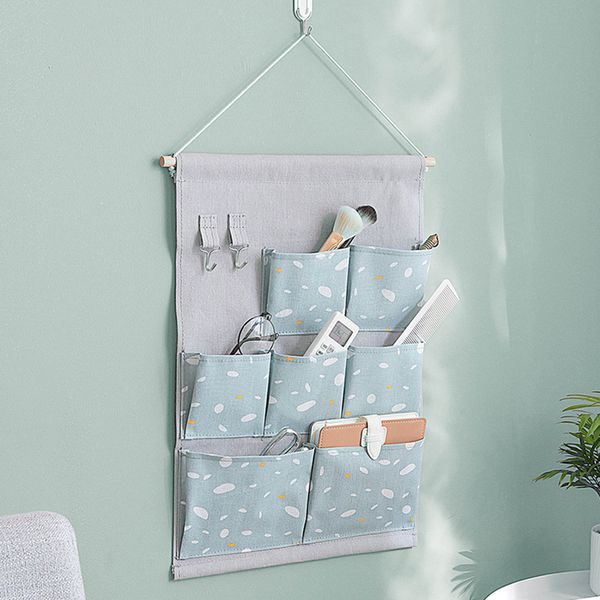 

мода прекрасный снег висит шкаф мульти-сетка сумка для хранения с 7 карманами бытовой висит сумка для хранения-30