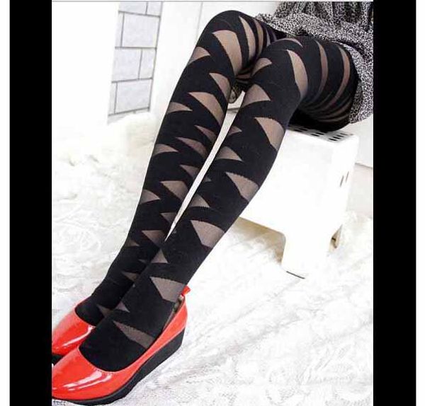 

womens tights striped personality stockings girls cross straps fashion stockings 2020 new fashion style womens lace high end, Black;white