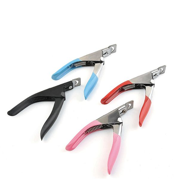 

stainless steel nail clipper acrylic false nail tips cutter clipper manicure nail cutter scissors 4styles rra1732