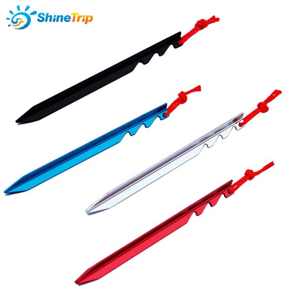 

mountain interest new style rough outdoor adjustable stake san leng ding aluminium alloy tent accessories tent pin 18 cm